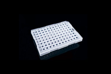 Płytki do PCR i RT-qPCR , 96 dołkowe 0,2ml z pół kołnierzem, bezbarwne, 4x25szt/100szt